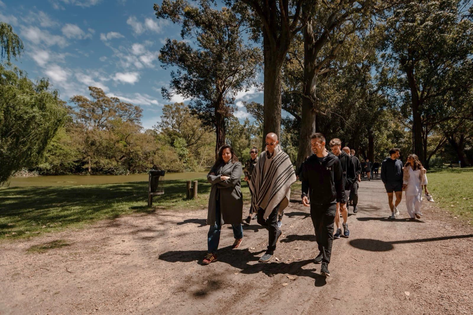 La caminata de AMORir en el Parque Rivera, Montevideo
