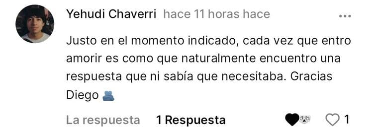 Yehudi en la app: cada vez que entro a AMORir encuentro una respuesta que ni sabía que necesitaba.
