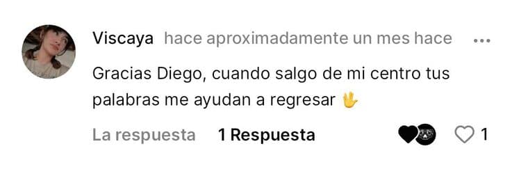 Viscaya en la app: cuando salgo de mi centro tus palabras me ayudan a regresar.