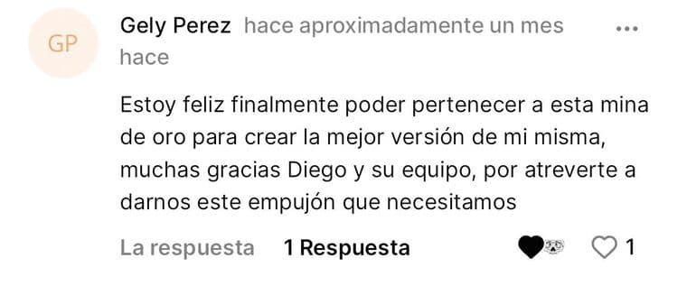 Gely en la app: una mina de oro para crear la mejor versión de mí misma.